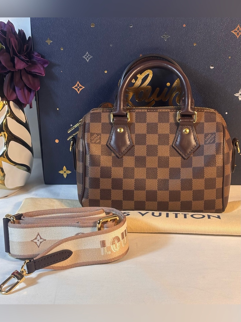 Louis Vuitton Speedy Bandouliere 20 Ebene